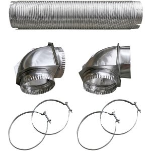 BUILDER'S BEST 110050 Close Elbow Dryer Vent Kit