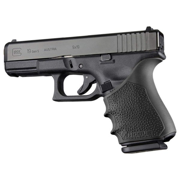 Hogue 17050 Handall Beavertail Grip Sleeve Glock 19 23 32 38 Gen 1-2-5 Black