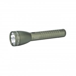 MagLite ML50LX 2-Cell C LED Flashlight, Adjustable Beam, Water-Resistant, Multiple Light Modes, Long Runtime, Tactical-Style Grip – Foliage Green