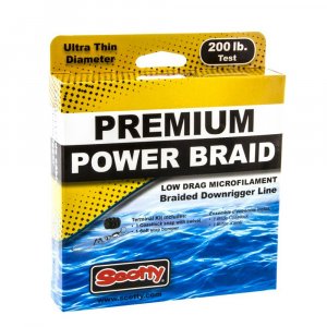 Scotty 2700K Power Braid Downrigger Line, 200 Spool, 200lb. Test