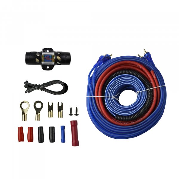 Audiopipe PK1500SX 8 Gauge Amplifier Wiring Kit