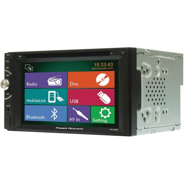 Power Acoustik PD620HB 2DIN DVD MP3 Bluetooth 6.2" Touchscreen