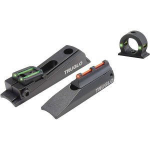 Truglo TG958X MUZZLE-BRITE Fiber Optic Muzzleloader Sights  Green/Red