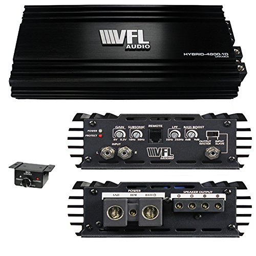 VFL Audio VFLHYBRID48001D Hybrid D Class 4800 watt Hybrid Mono Amplifier