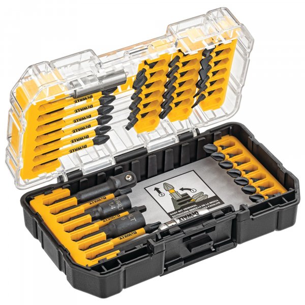 DeWalt DWA2T40IR Impact Ready 40 Piece Flex Torq Screw Driving Set.