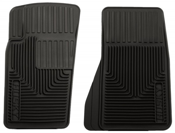 Husky Liners - Heavy Duty Front Floor Mats | 1984-2001 Jeep Cherokee, 1993-2004 Jeep Grand Cherokee, 2007-2009 Jeep Wrangler, Black | 51081