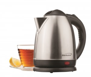 Brentwood Appliances KT-1780 1.5L Stainless Steel Cordless Electric Kettle