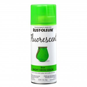 Rust-Oleum Fluorescent Green Spray Paint