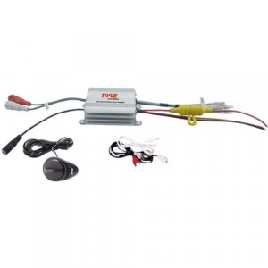 Pyle PLMRMP1A 2CH Waterproof MP3/iPod marine Power Amplifier Silver