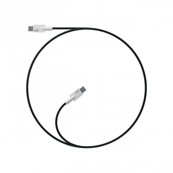 Teenage Engineering Textile Cable USB-c to c, 750 mm | 29.5 in (Black)