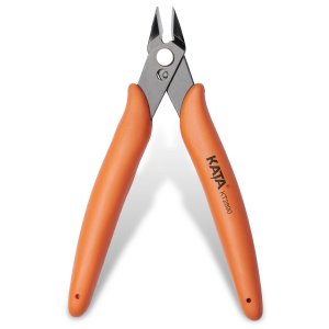 KATA Mini Flush Cutters, 5-Inch Micro Wire Cutters for Jewelry & Model Kits