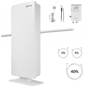 ANTOP ANTENNA INC. AT800SBS HD Smart Panel Amplified Indoor/Outdoor Antenna