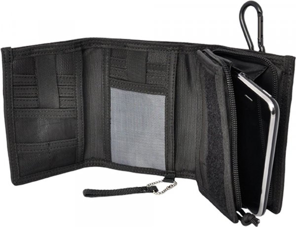 Hazard WLTH4IWLBLK 4 Mil-Iwallet With Patch Velcro