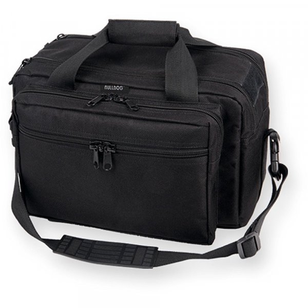 Bulldog BD905 Cases & Vaults Deluxe Range Bag with Pistol Rug (X-Large)  Black