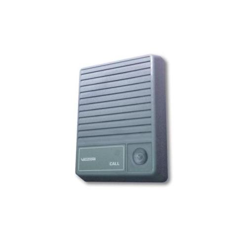 Valcom V-1074 Talkback Doorplate Surface Speaker- Gray