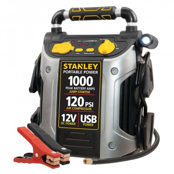 STANLEY J5C09 1000 Amp Jump Starter with Compressor