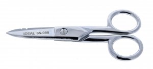Ideal 35-088 Electrician's Scissors w/Stripping Notch