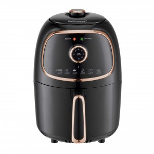 Brentwood App. AF-202BKC 2qt 1200W Air Fryer Timer & Temp. Control Black/Copper