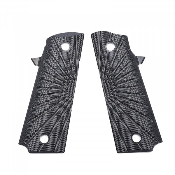 Guuun G10 Grip for para Ordnance 1911 P14-45 Grips with Starburst Texture for Optimal Hand-Feel Unparalleled Style