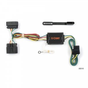 CURT 55510 Vehicle-Side Custom 4-Pin Trailer Wiring Harness for Select Chevrolet Colorado, GMC Canyon, Isuzu I-Series
