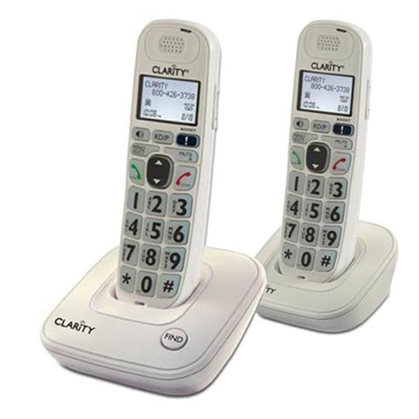 Clarity D702C DECT 6.0 Amplified Phone w/CID Display & Expandable Handset