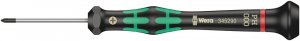 Wera 05345290001 2050 PH Screwdriver for Phillips Screws for Electronic Applications, PH 000 x 40 mm, Black