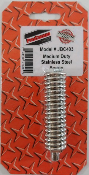 Procomm JBC403 4" Antenna Spring - Medium Duty Stainless Steel