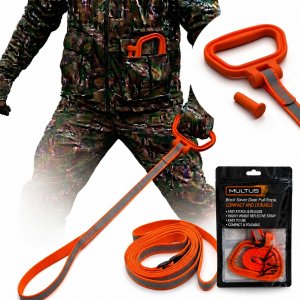 MULTUS Perfect Deer Drag Rope - Unique Hunting Gifts for Men - Essential Hunting Gear and Accessories - Deer Pull Strap