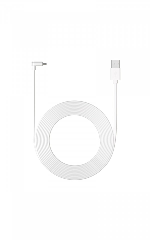Ring 10 ft. USB-A to USB-C Power Cable — Compatible with Indoor Cam Plus, White