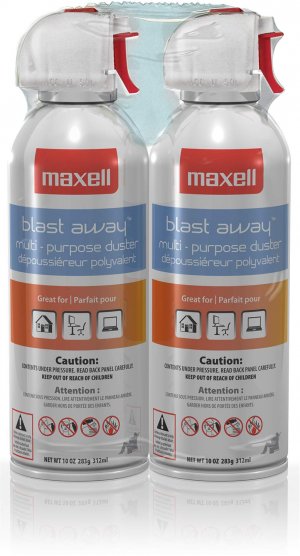MAXELL 190026 - CA4 Blast Awayâ„¢ Canned Air (2 pk)