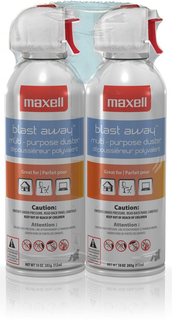 MAXELL 190026 - CA4 Blast Awayâ„¢ Canned Air (2 pk)