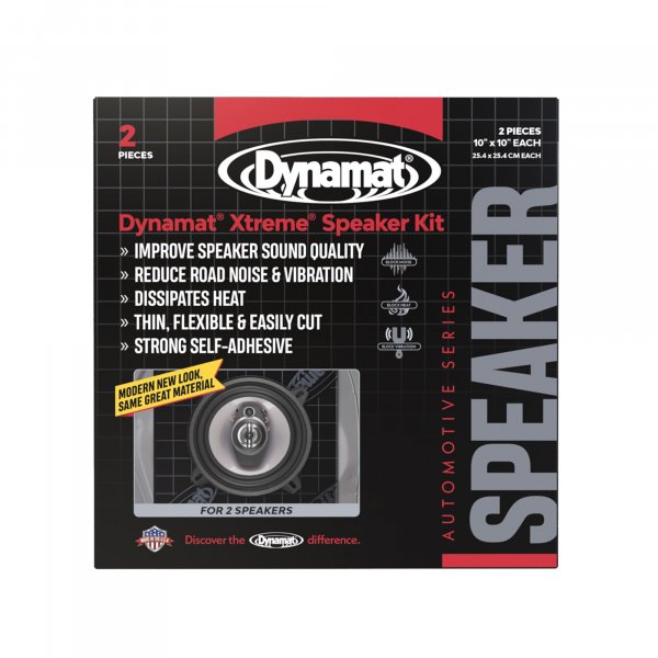Dynamat XTREME 10415 1.4 SQ. FT. Speaker Kit 2 PCS 10"x10"