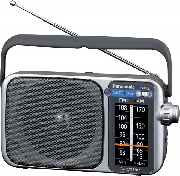 PANASONIC RF-2400 AM/FM AC/DC Portable Radio