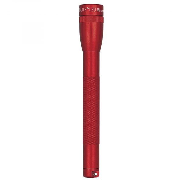 Maglite P32032 2 Cell AAA Mini  Led Flashlight Red