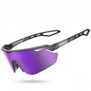 Lamicall Polarized Sports Sunglasses for Men Women, 24g Ultralight