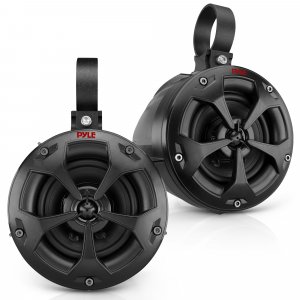 Pyle PLUTV41BK 4-Inch 800-Watt Waterproof Off-Road Speakers