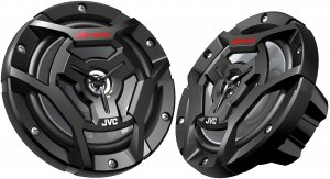 JVC CSDR6200M 6.5" 2-Way 150W Marine Speakers (Black)