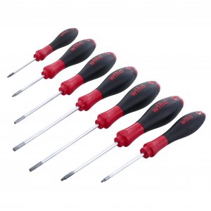 Wiha 36298 SoftFinish ‘Security Torx’ Screwdrivers – 7 Piece Set