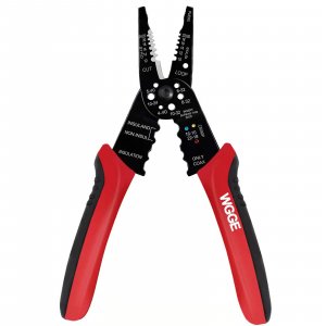 WGGE WG-015 Professional 8-inch Wire Stripper/wire crimping tool, Wire Cutter, Wire Crimper, Cable Stripper, Wiring Tools and Multi-Function Hand Tool