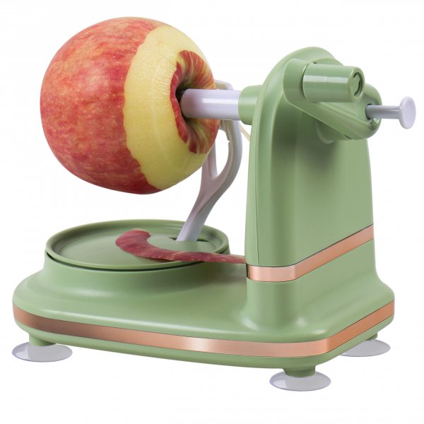 VEELAM Apple Peeler with 2 Blades Replacements, Apple Peeler Slicer & Corer for Home Kitchen Quick Applesauce Pie Making
