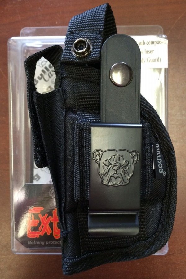 Bulldog FSN19SC Belt And Clip Ambi Holster W/Clam Shell Packaging