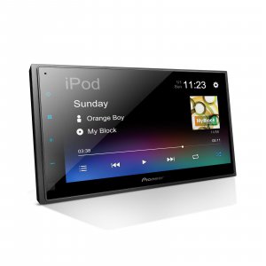 Pioneer DMH-130BT 6.8" Capacitive Touchscreen Double Din Car Stereo