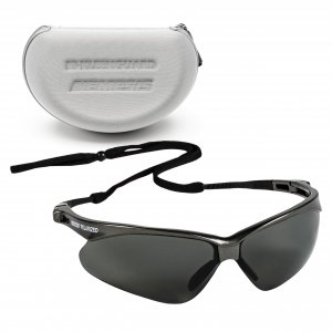 KLEENGUARD Ansell V30 Nemesis Smoke Grey Lens Polarized Safety Sunglasses