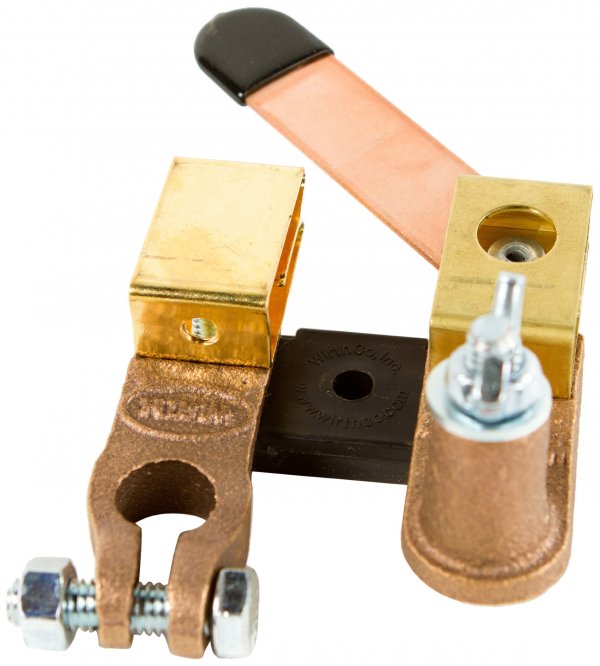 WirthCo 20109 Battery Doctor Knife Switch for Top Post Batteries