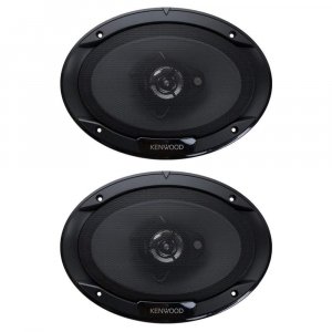 Kenwood KFC-6966S 6 x 9 Inch 400-Watt 3-Way Flush Mount Coaxial Car Speaker Easy Installation - Pair