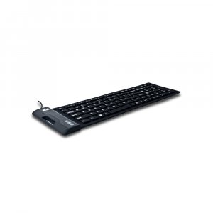 Adesso AKB-222UB SlimTouch 222 Antimicrobial Waterproof Flex Keyboard