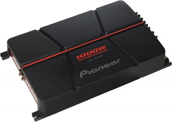 Pioneer GMA6704 1000 Watt Max 4 Channel Amplifier
