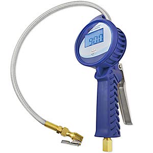 Astro 3018 Digital Tire Pressure Gauge & Inflator w/Stainless Steel Braided Hose