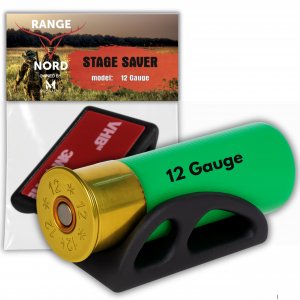 Rangenord Shell Holder 12 Gauge - Ammo Shell Holder Accessories for 12 Gauge Shells with 3M Tape (Made PA12-plastic)