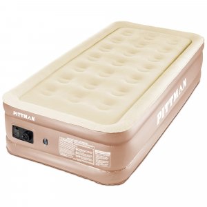 AirBedz PPITWIN18 Pittman Twin Never Leak Double Air Mattress w/Built-in Pump